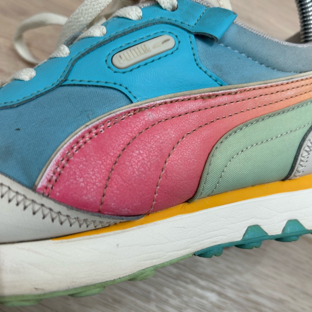 Puma Rider FV Summer Ombré Sneakers Youth Size 6 - Picture 8 of 12
